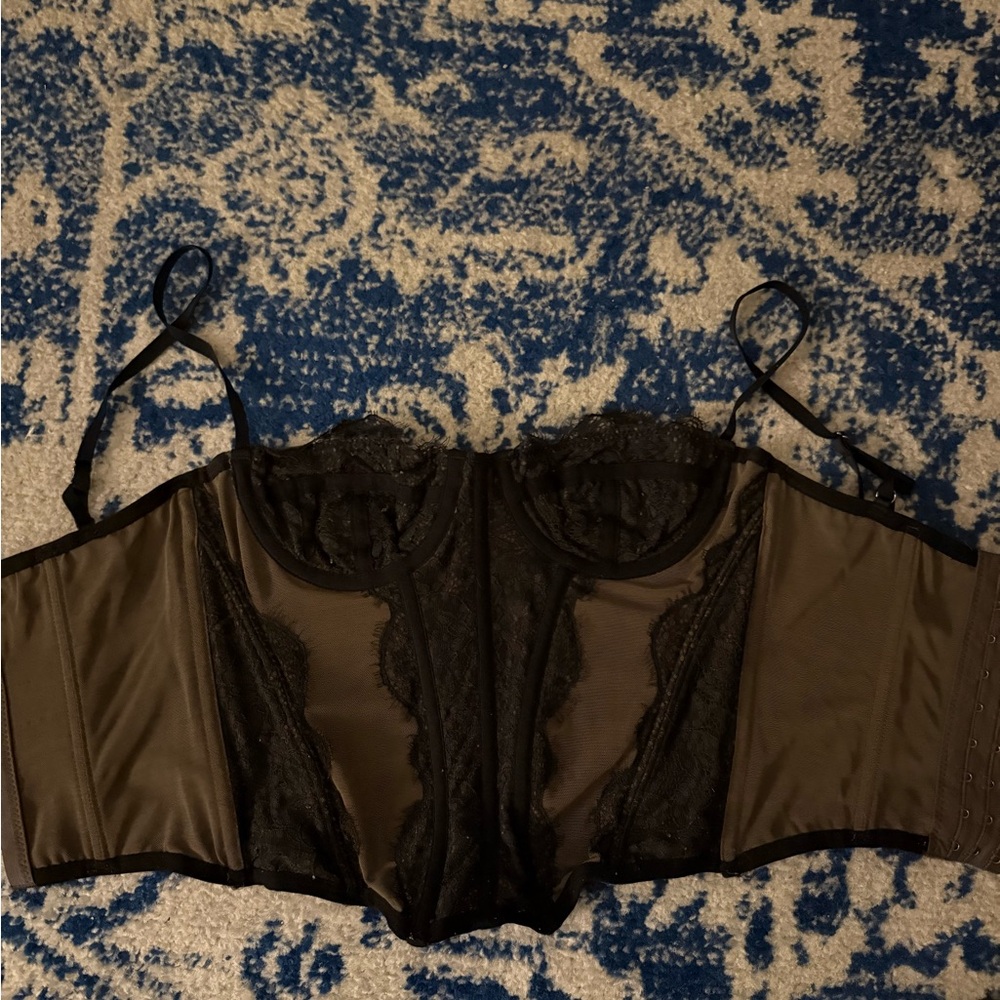 Urban Outfitters Black Lace Camisole